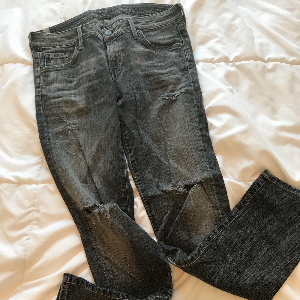 Ripped Citizens of Humanity Jeans